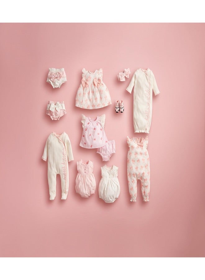 Mud Pie Baby Girls Chainstitch Sleeper - Image 3